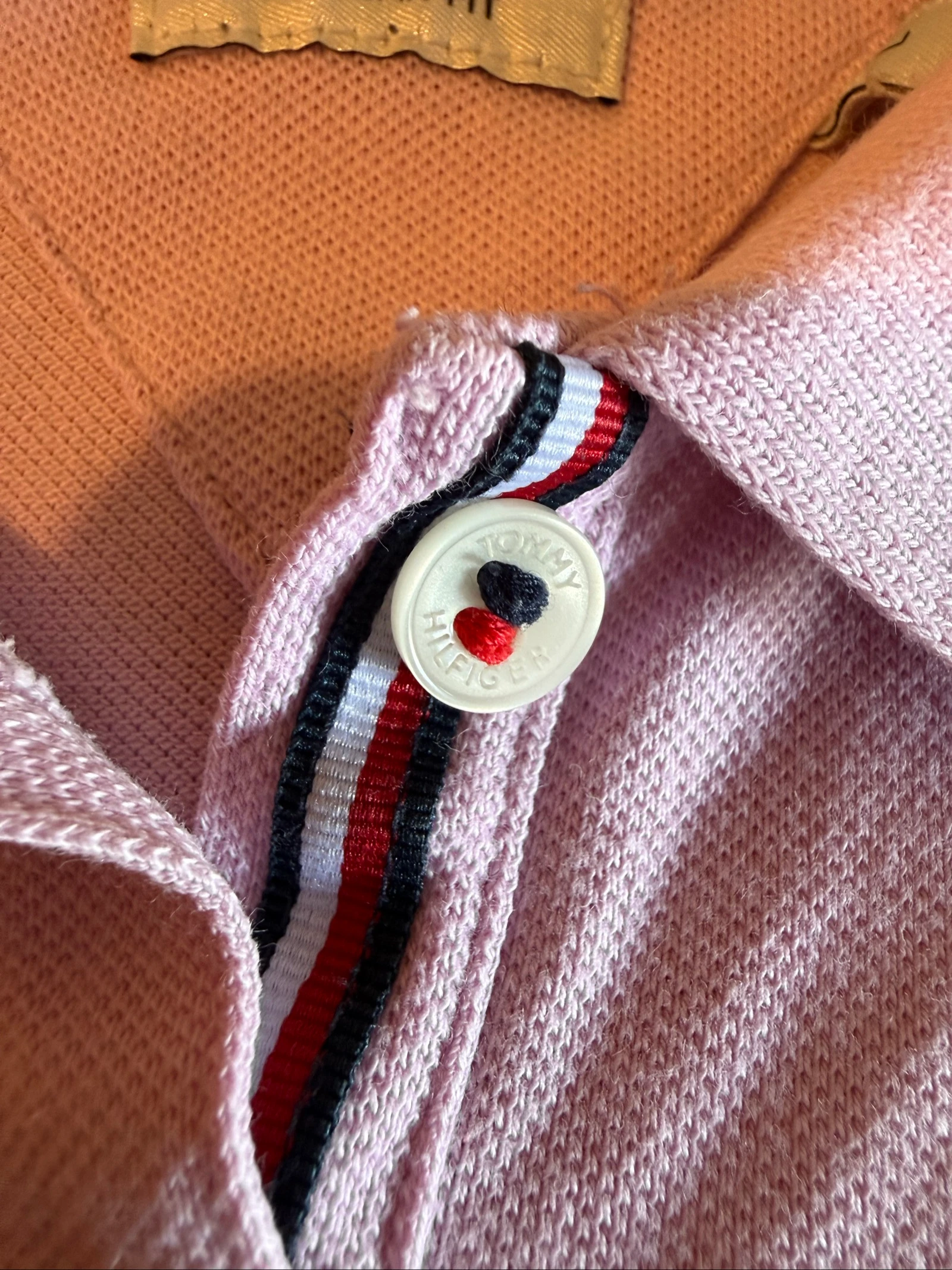 Polo mujer Tommy Hilfiger – Rosa pálido – Talla L – Ajuste Regular - Chic y casual – photo 8